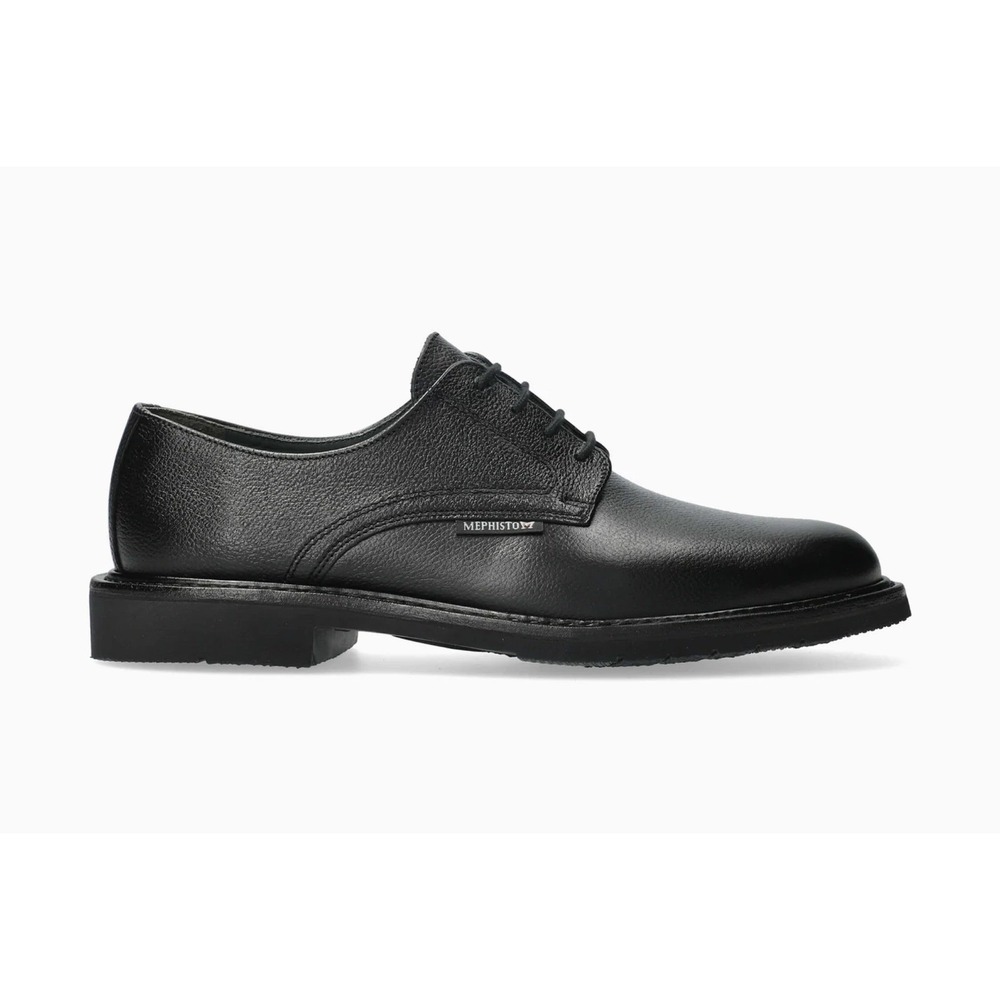 Mephisto Mens Sz 8 Marlon Black Leather Oxford Laces Shoes Finest Footwear
